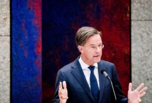 荷蘭總理呂特（Mark Rutte）（圖片翻攝自法新社）