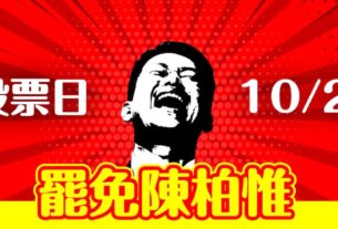 罷免陳柏惟（圖翻攝自罷免陳柏惟粉絲團）