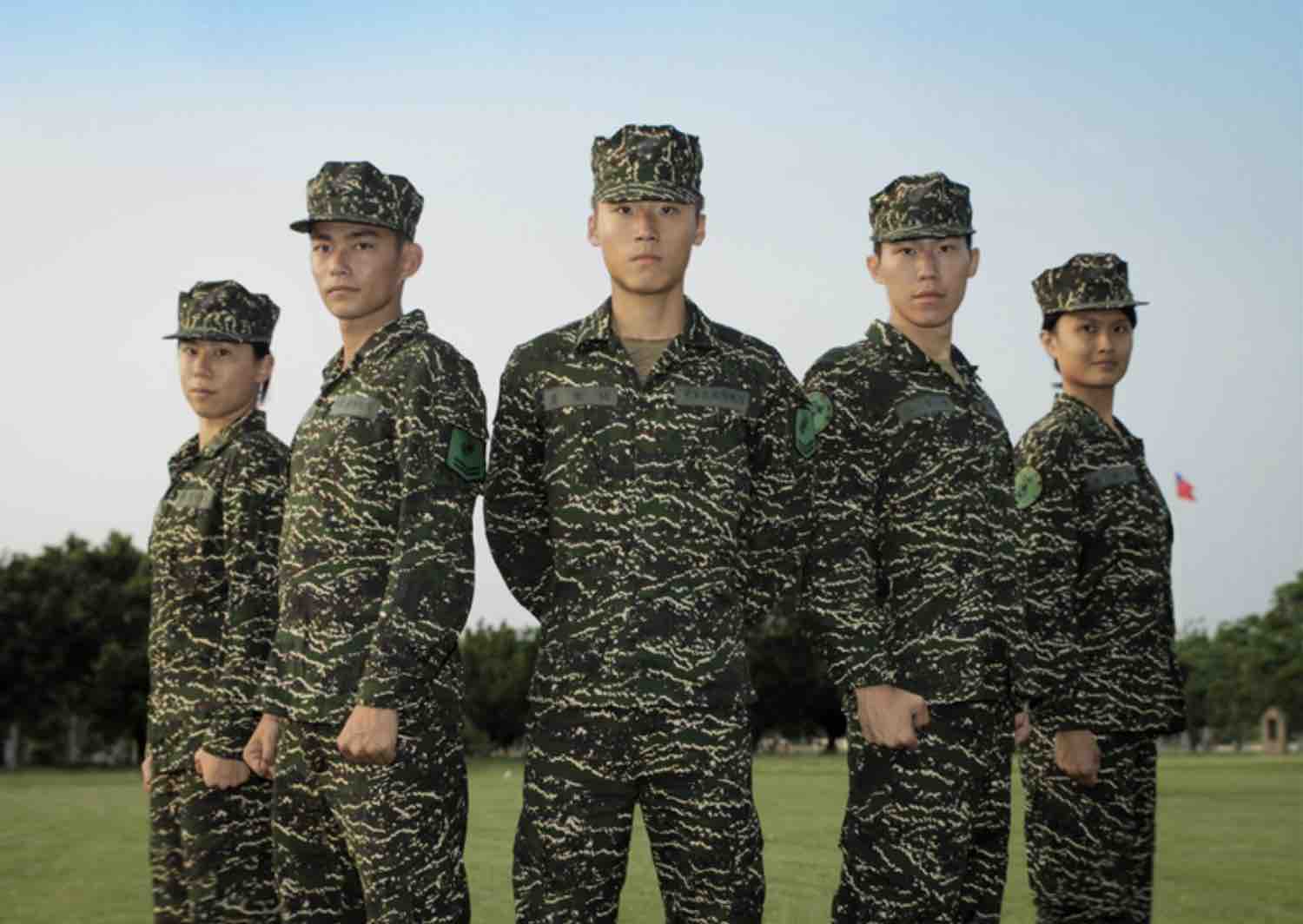 中華民國海軍迷彩服（圖翻攝自中華民國海軍）