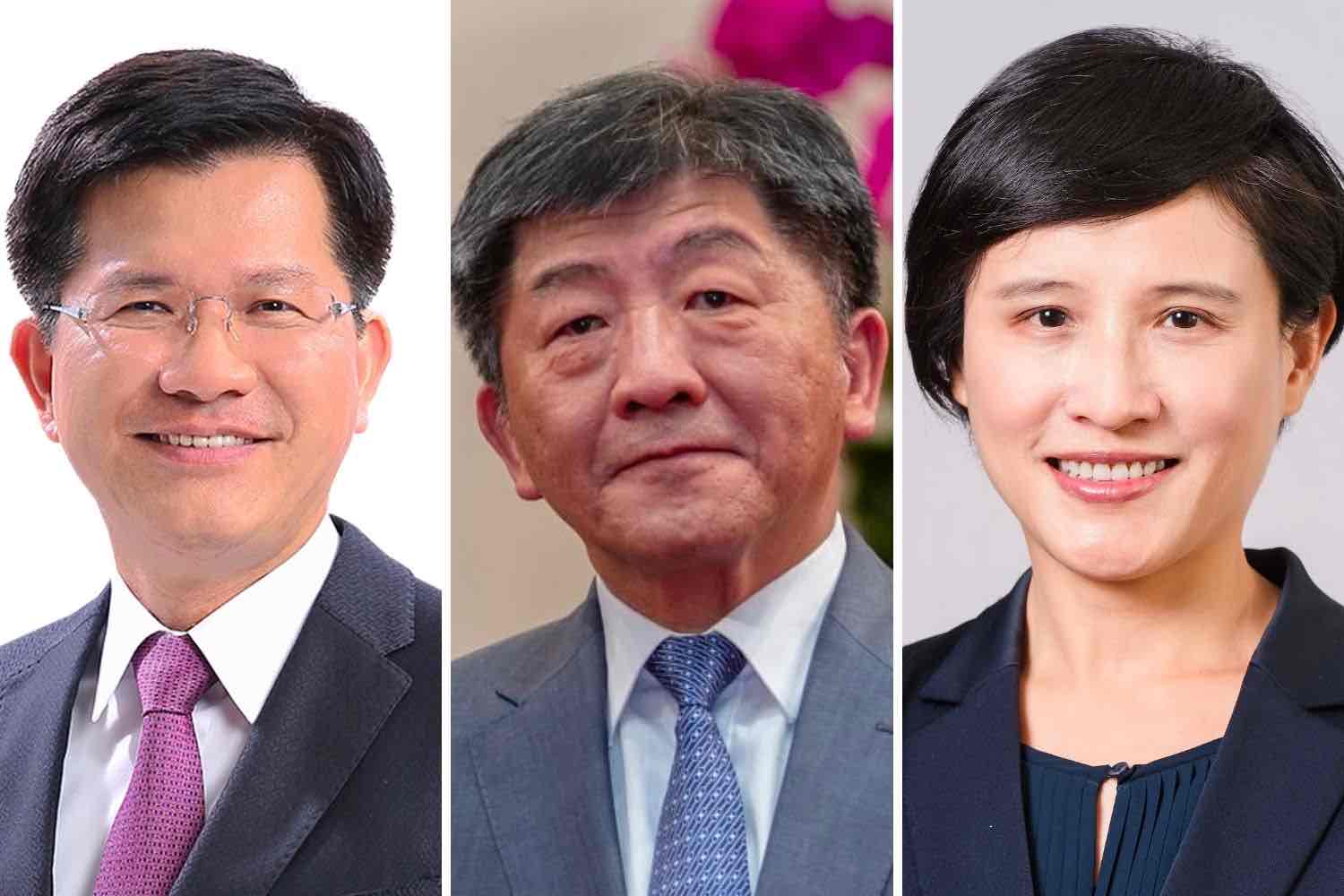 2022民進黨台北市長可能人選陳時中、林佳龍、鄭麗君