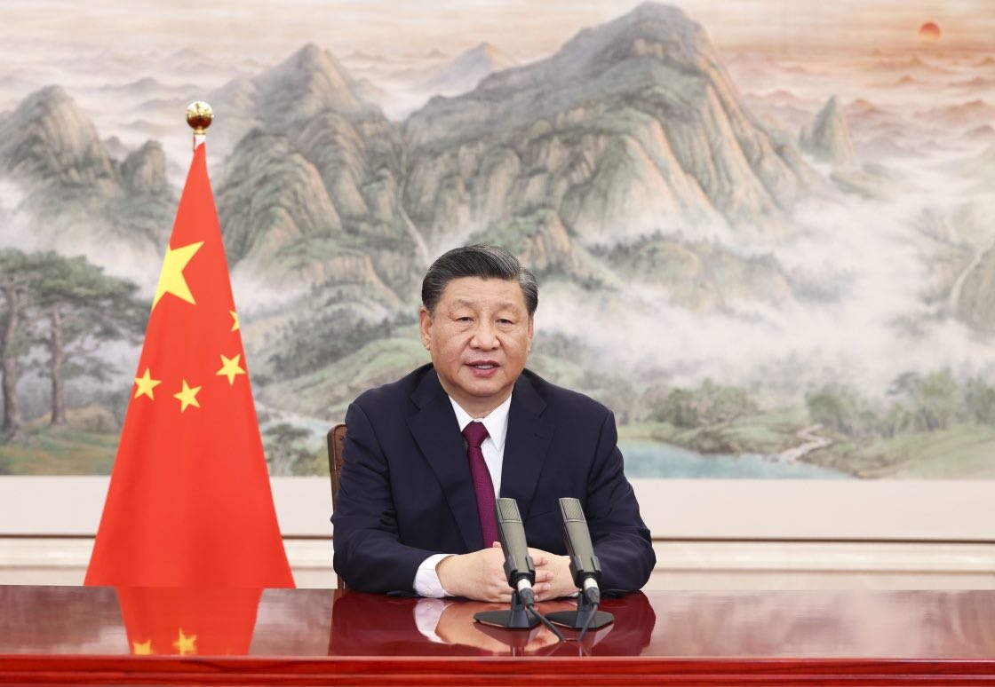 中國國家主席習近平在2022年博鰲亞洲論壇開幕式演說