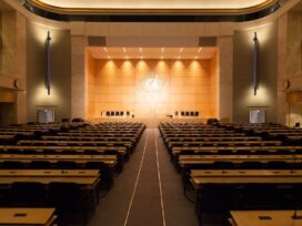 世界衛生大會位於日內瓦的會議廳（圖翻攝自維基百科）