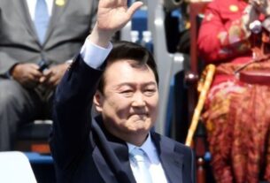 韓國新任總統就職 強調民主和自由的真諦